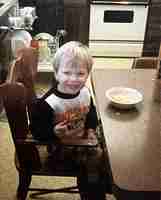 eating cereal