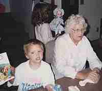 Trent and Grandma White