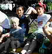 At the parade