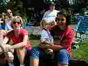 At the parade