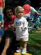 At the parade
